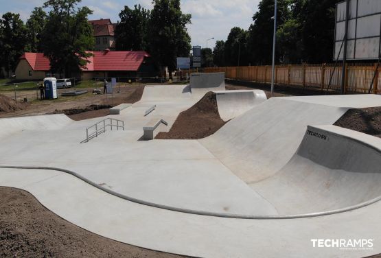 Techramps Skatepark aus Beton