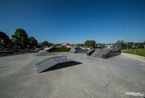 Techramps - skatepark in Wąchock in Poland