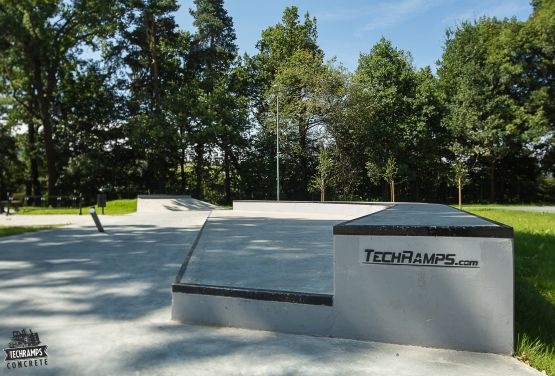 Skatepark od Techramps w Rabce Zdroju 