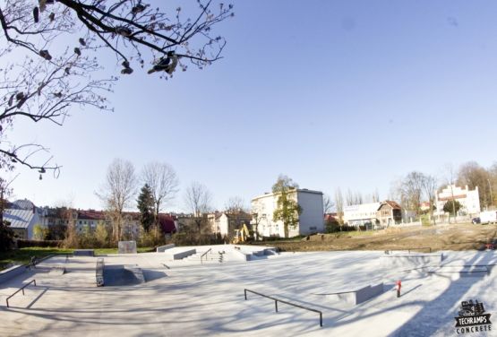 Skatepark hormigón - Techramps