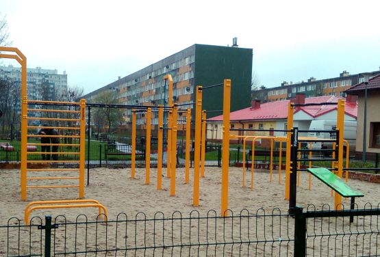 Street Workout Park à Polkowice