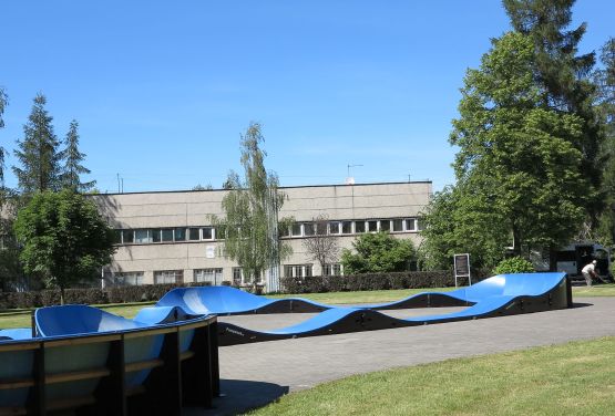 pumptrack modułowy w Pawłowicach