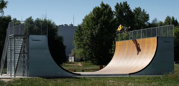 Vert Ramp in Cracow (Poland)