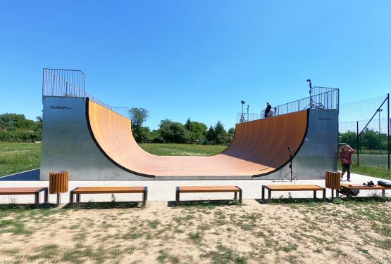 View at Vert Ramp in Cracow