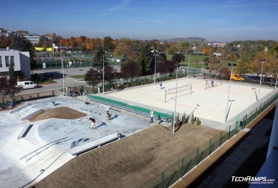 Będzin - Concrete skatepark