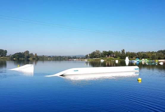 A picture of a wakepark in Cracow