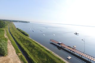 Przeszkody na wakepark w Jeziorsku