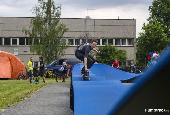 pumptrack modułowy w Pawłowicach
