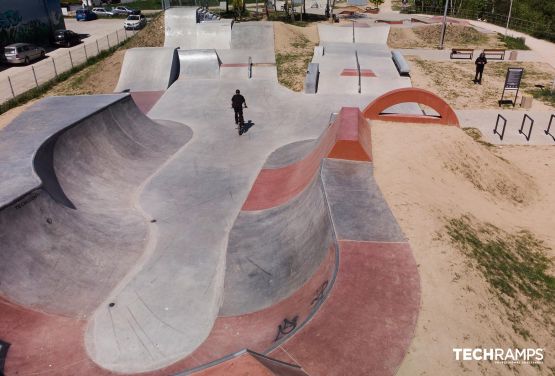 Skatepark betonowy