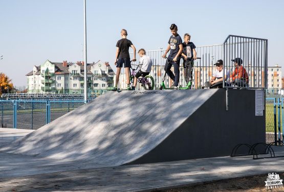 Skatepark from Techramps - project and construction