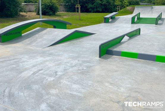 Скейтпарк Techramps у Вержхові 